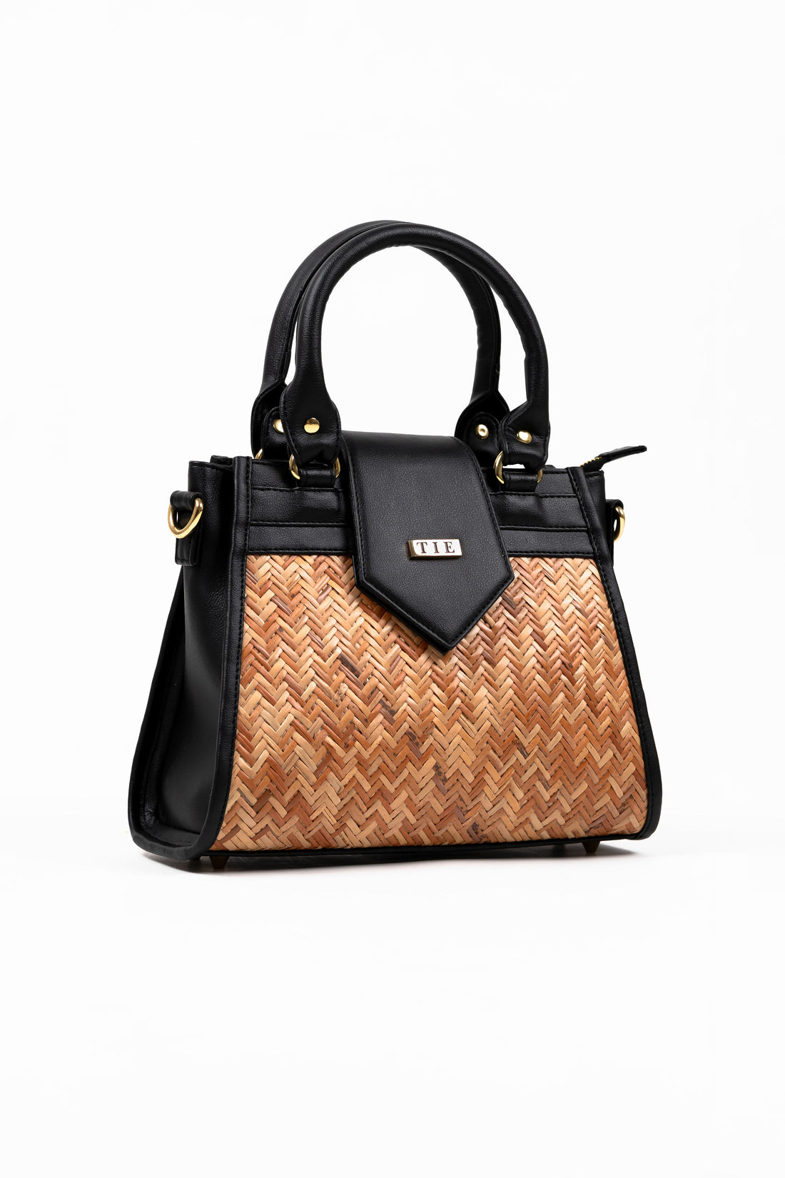 Cleo Cane Satchel Bag