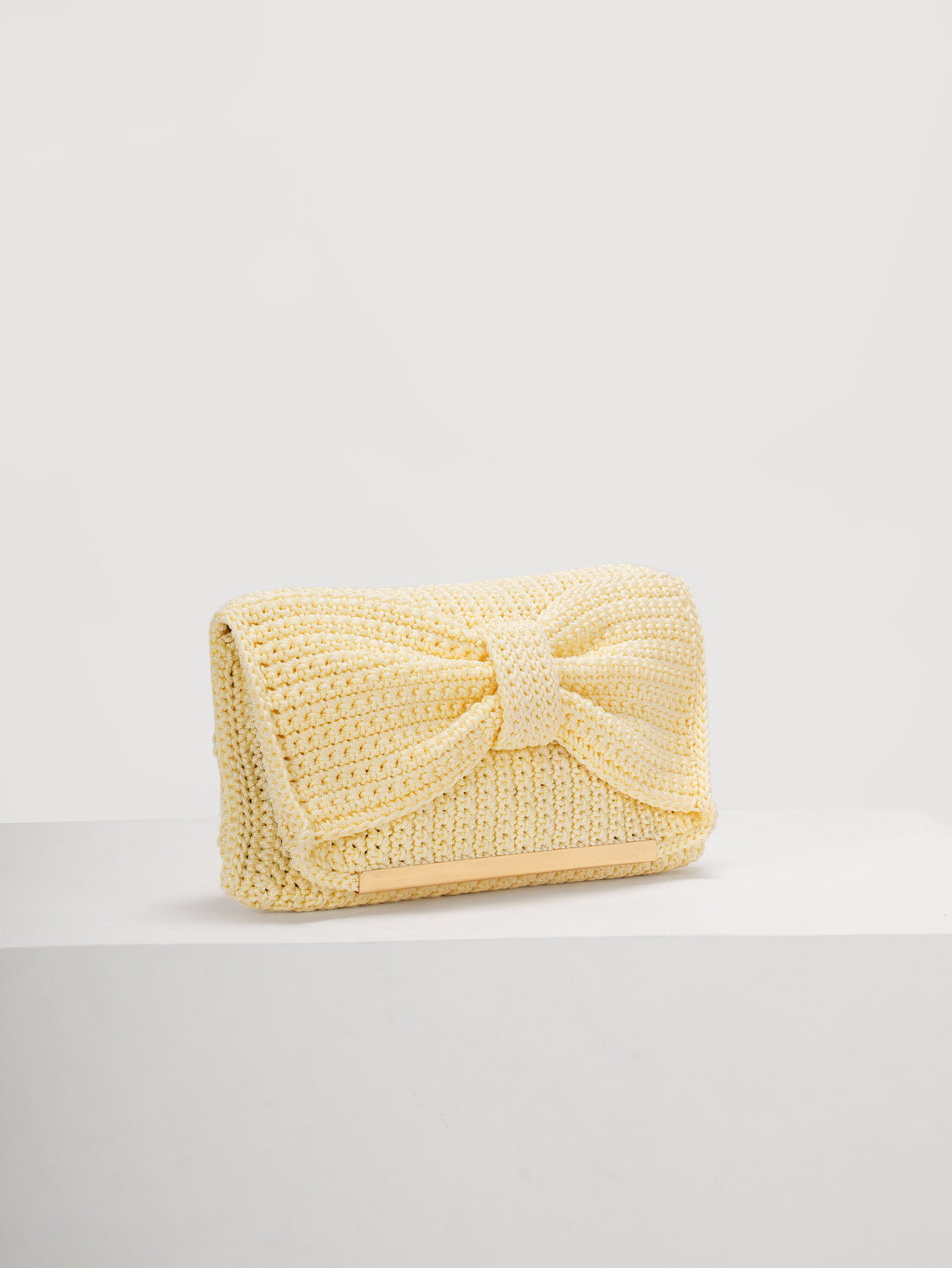 Bow Clutch | variant: Beige