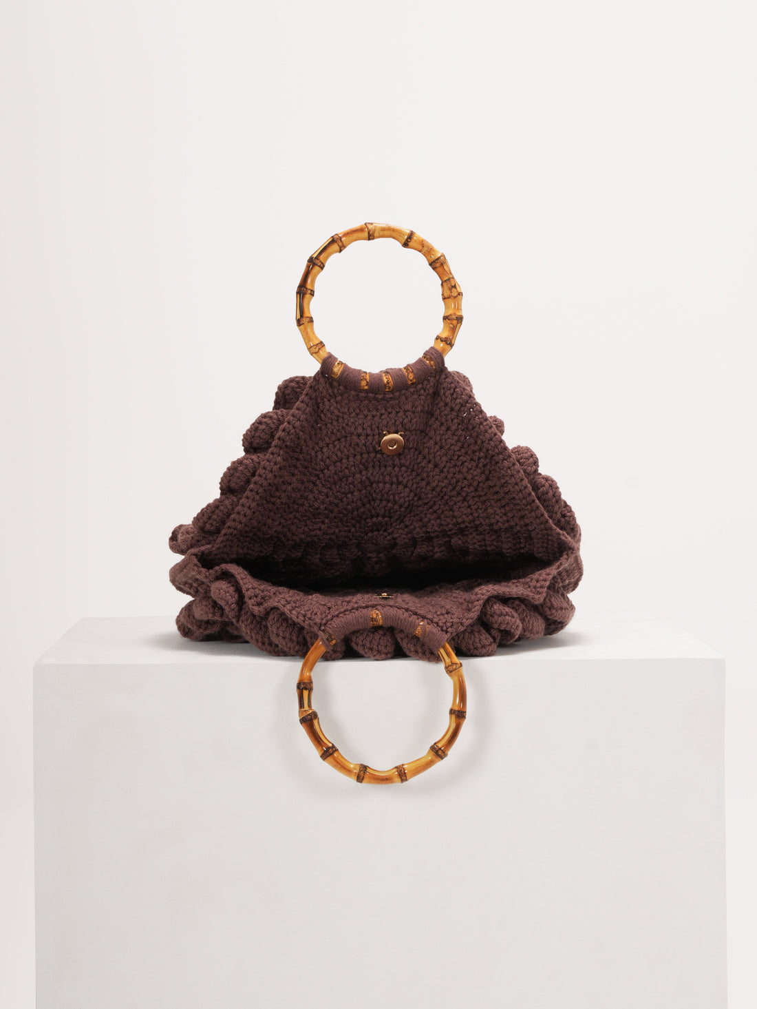 Boho Bloom Crochet Bag | variant: Brown