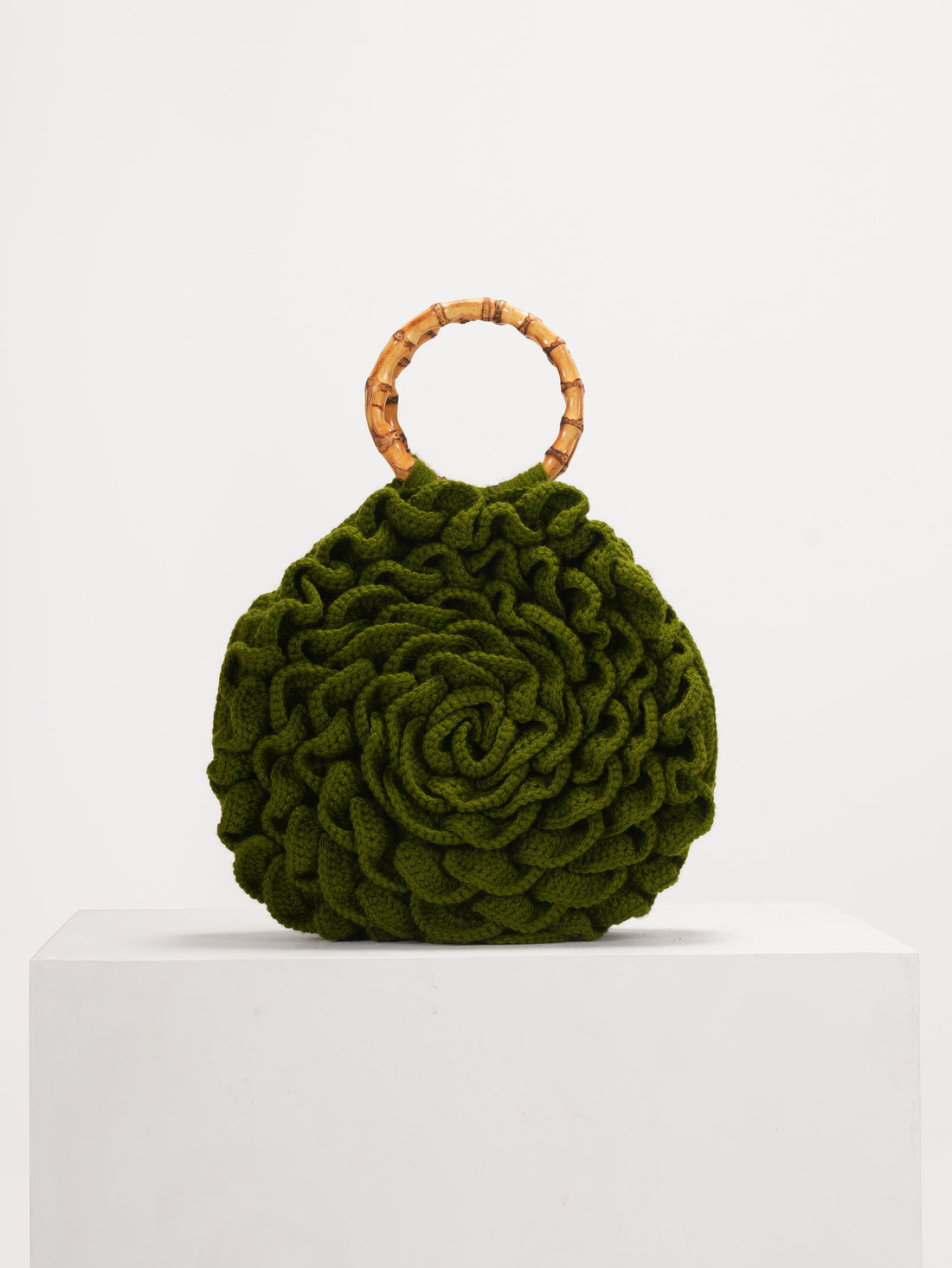 Boho Bloom Crochet Bag | variant: Green