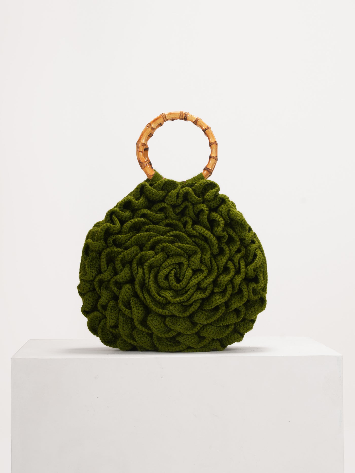 Boho Bloom Crochet Bag | variant: Green