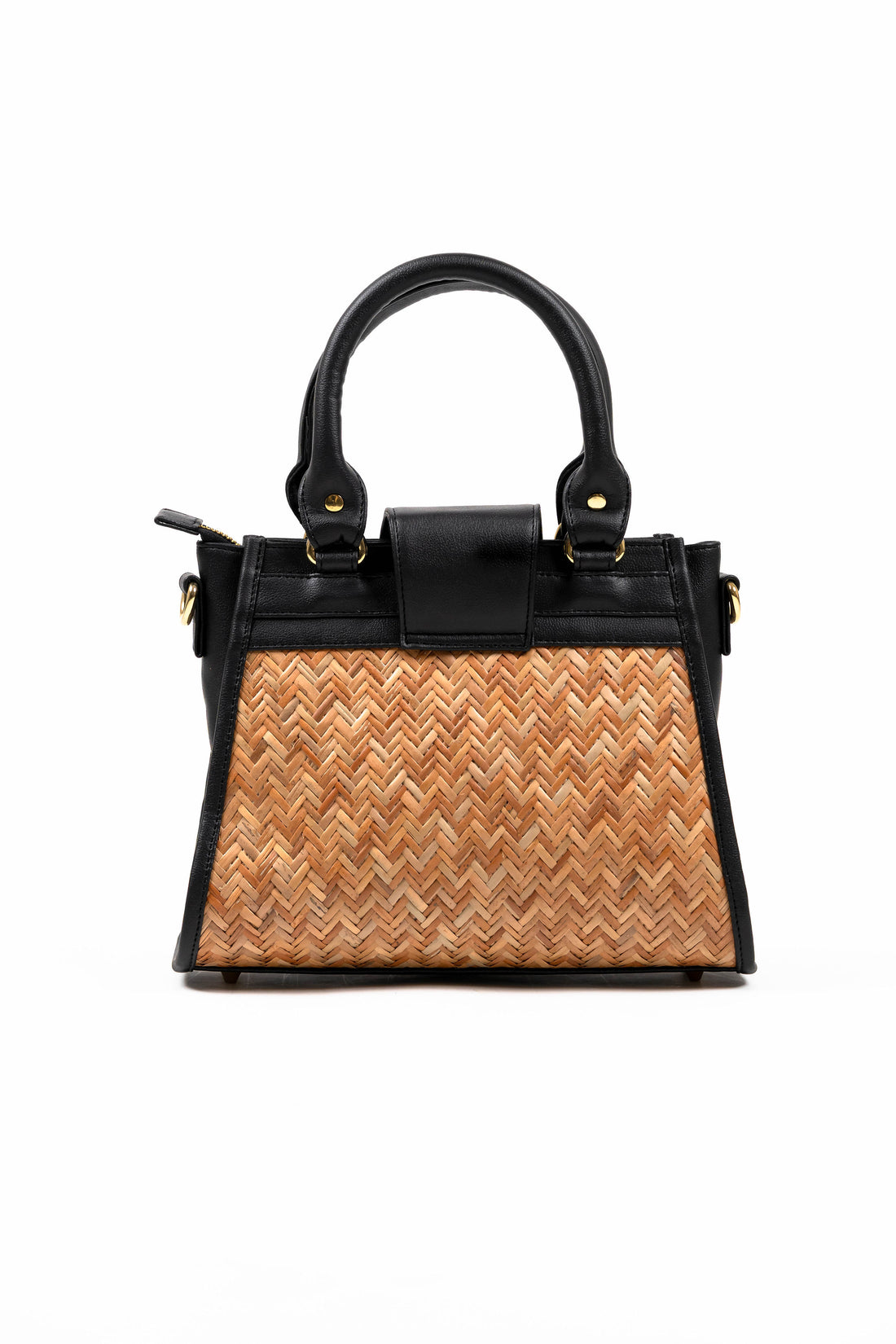 Cleo Cane Satchel Bag