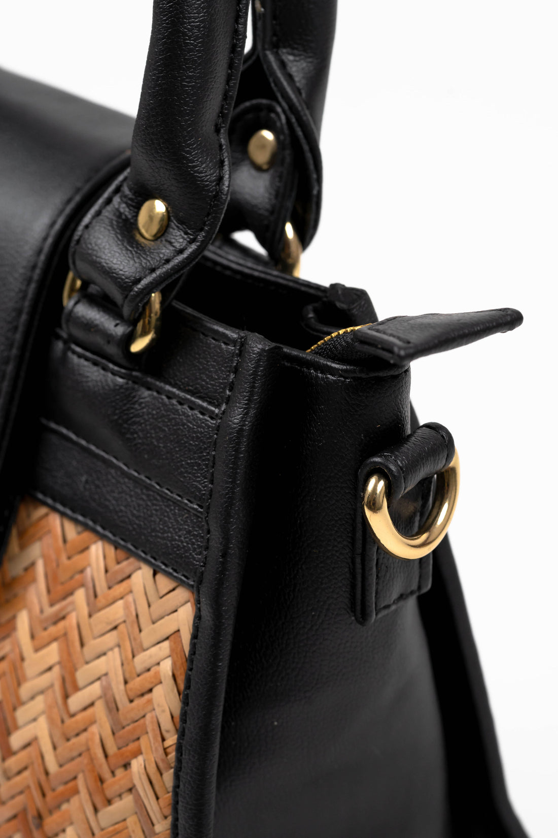 Cleo Cane Satchel Bag
