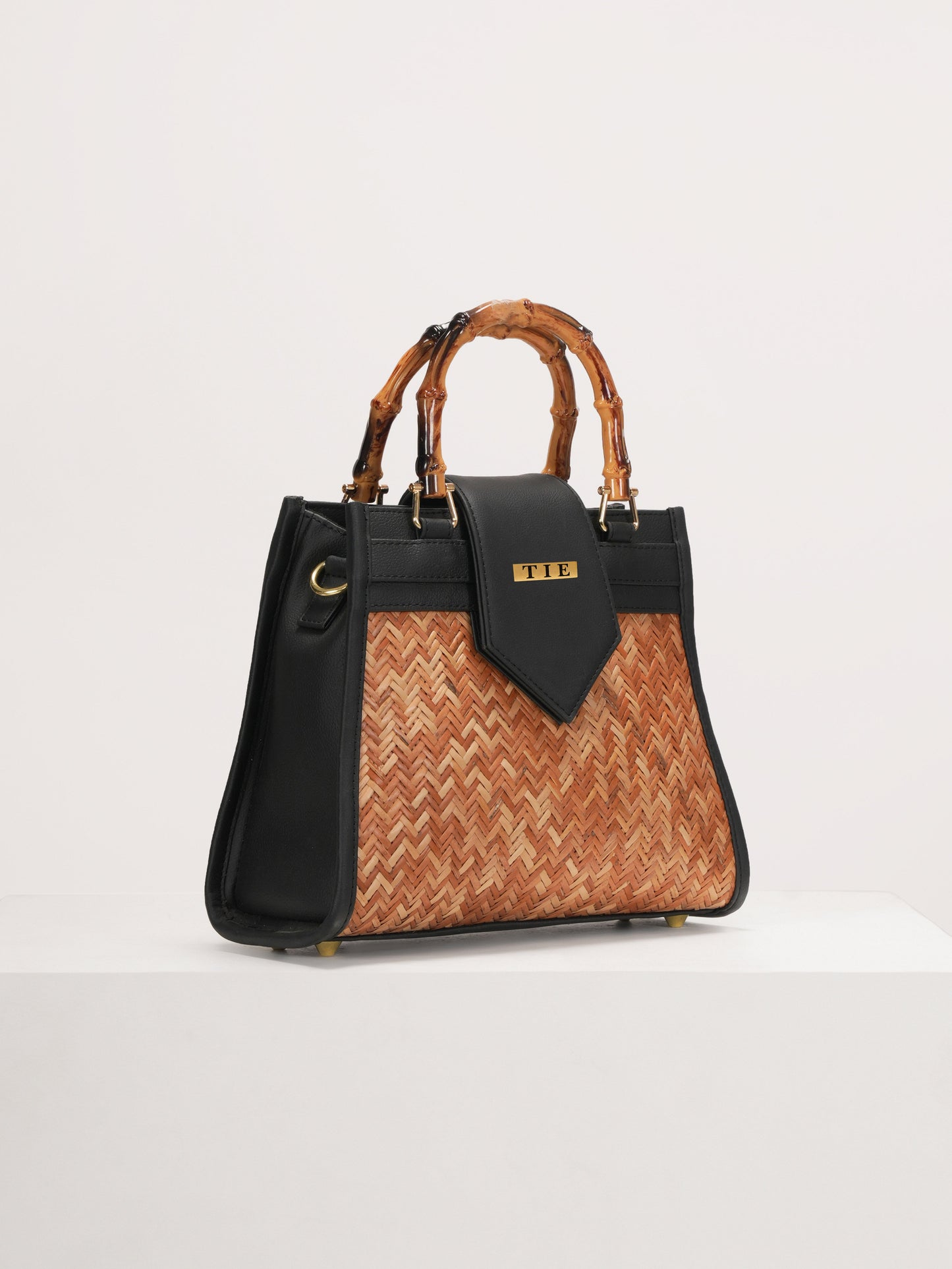 Cleo Cane Satchel Bag