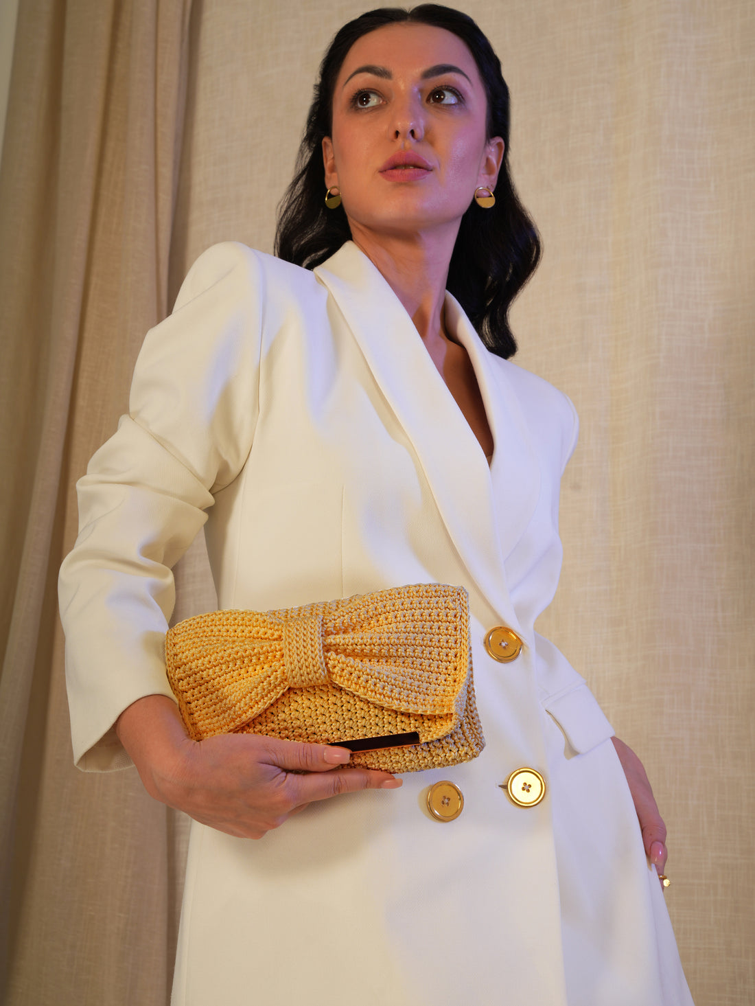 Bow Clutch | variant: Gold