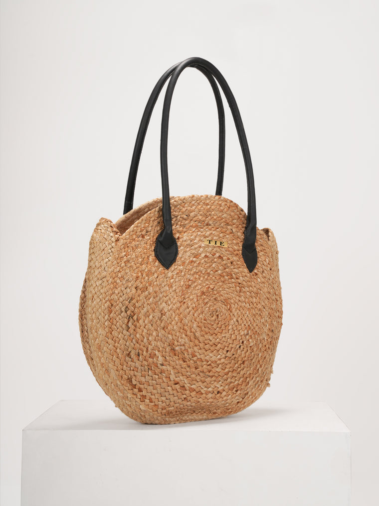 Halo Jute Tote Bag