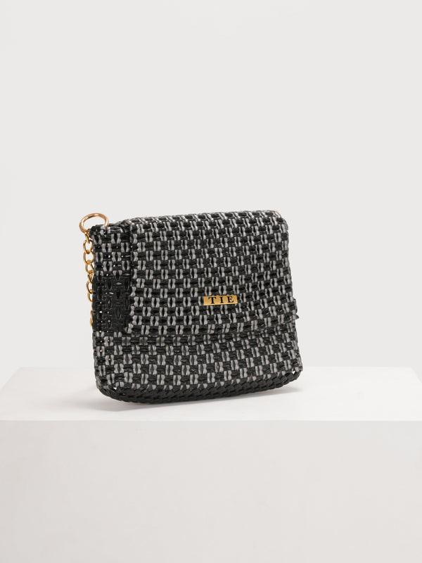 Juno Black & Grey Wire Sling | variant: Black & Grey