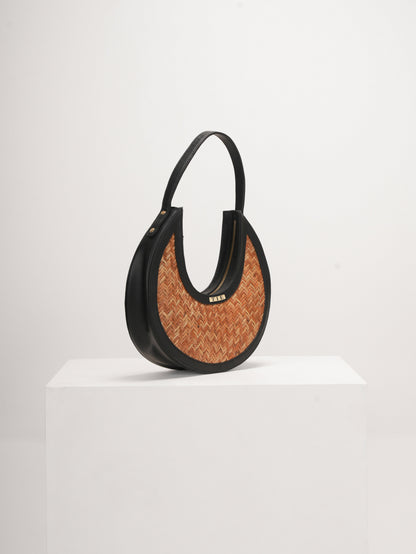 Luna Black Shoulder Bag