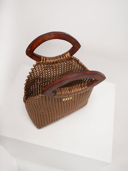 Minimesh Gold Wire Bag