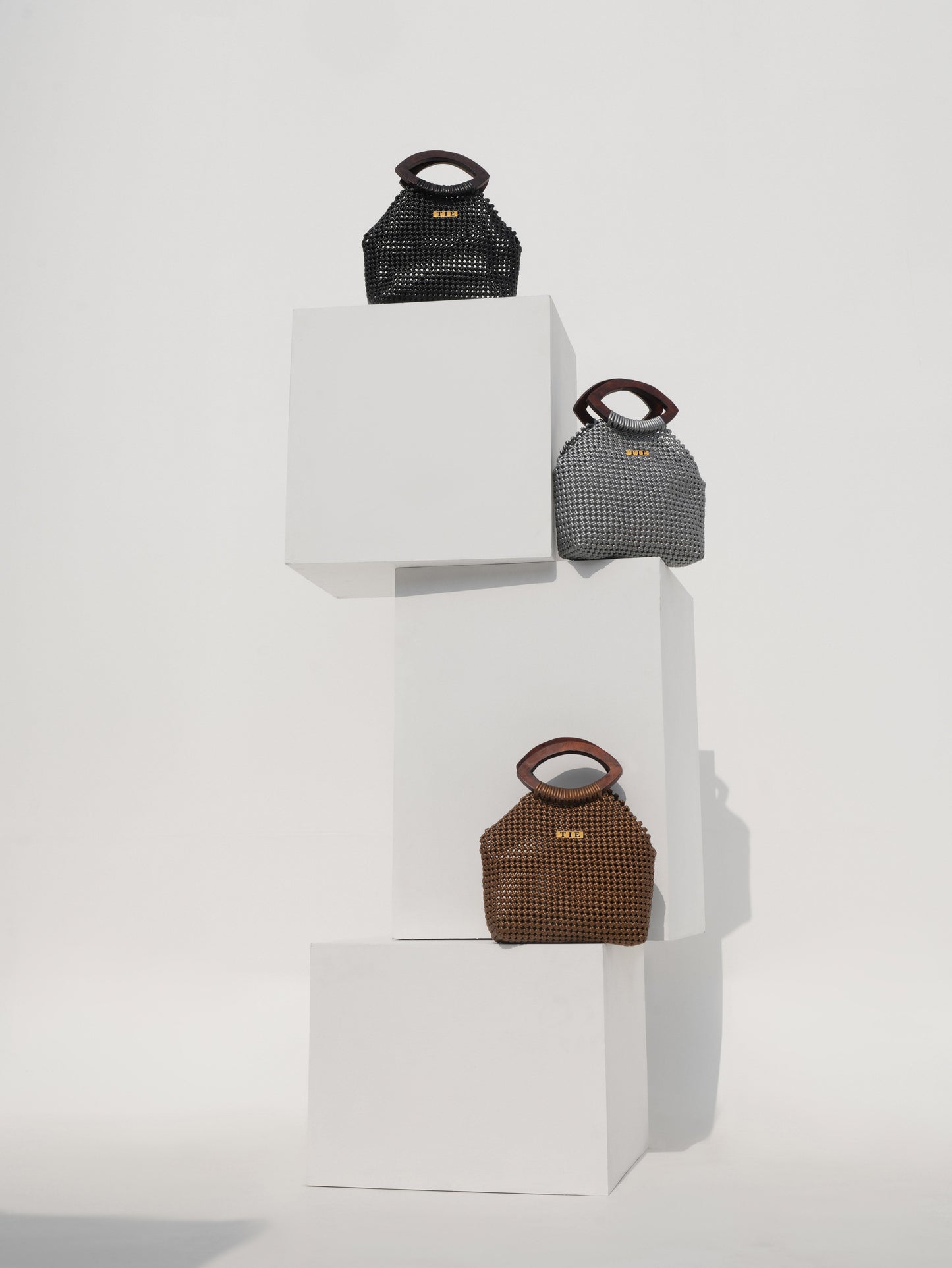 Minimesh Silver Wire Bag