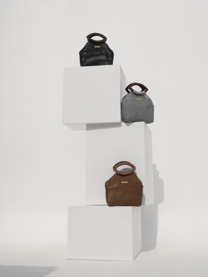 Minimesh Silver Wire Bag