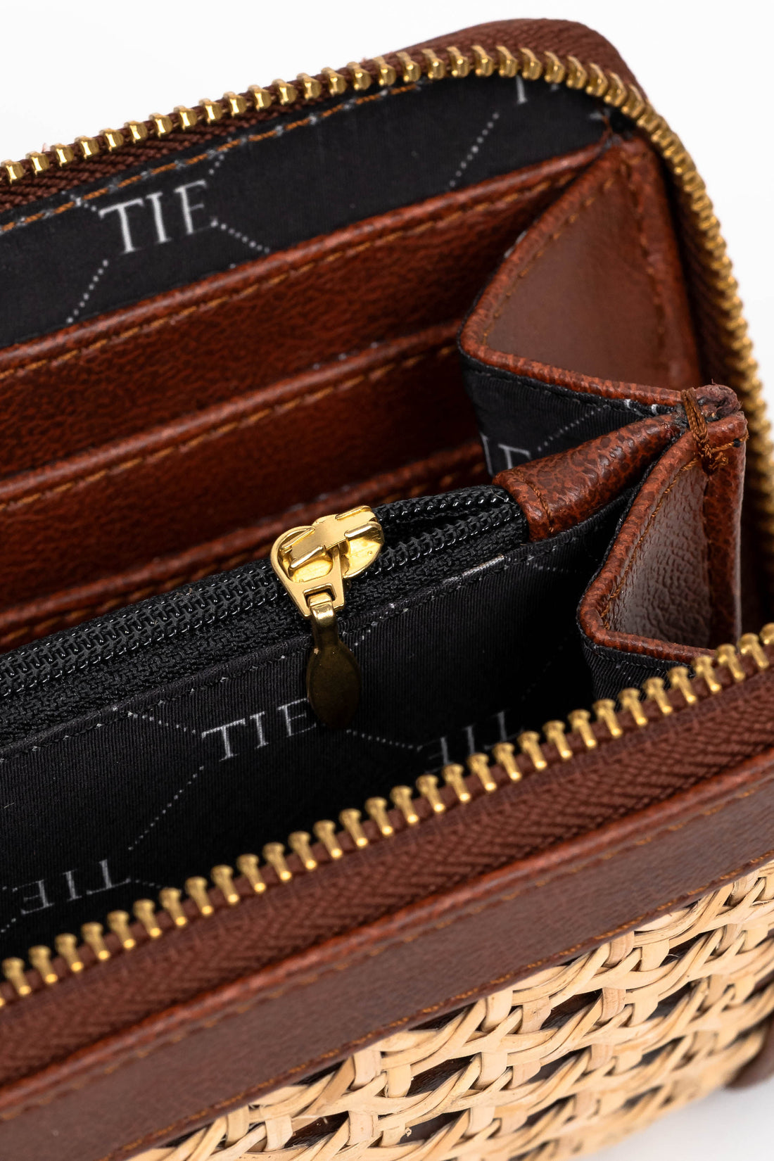 Twyla Tan Cane Clutch | variant: Tan